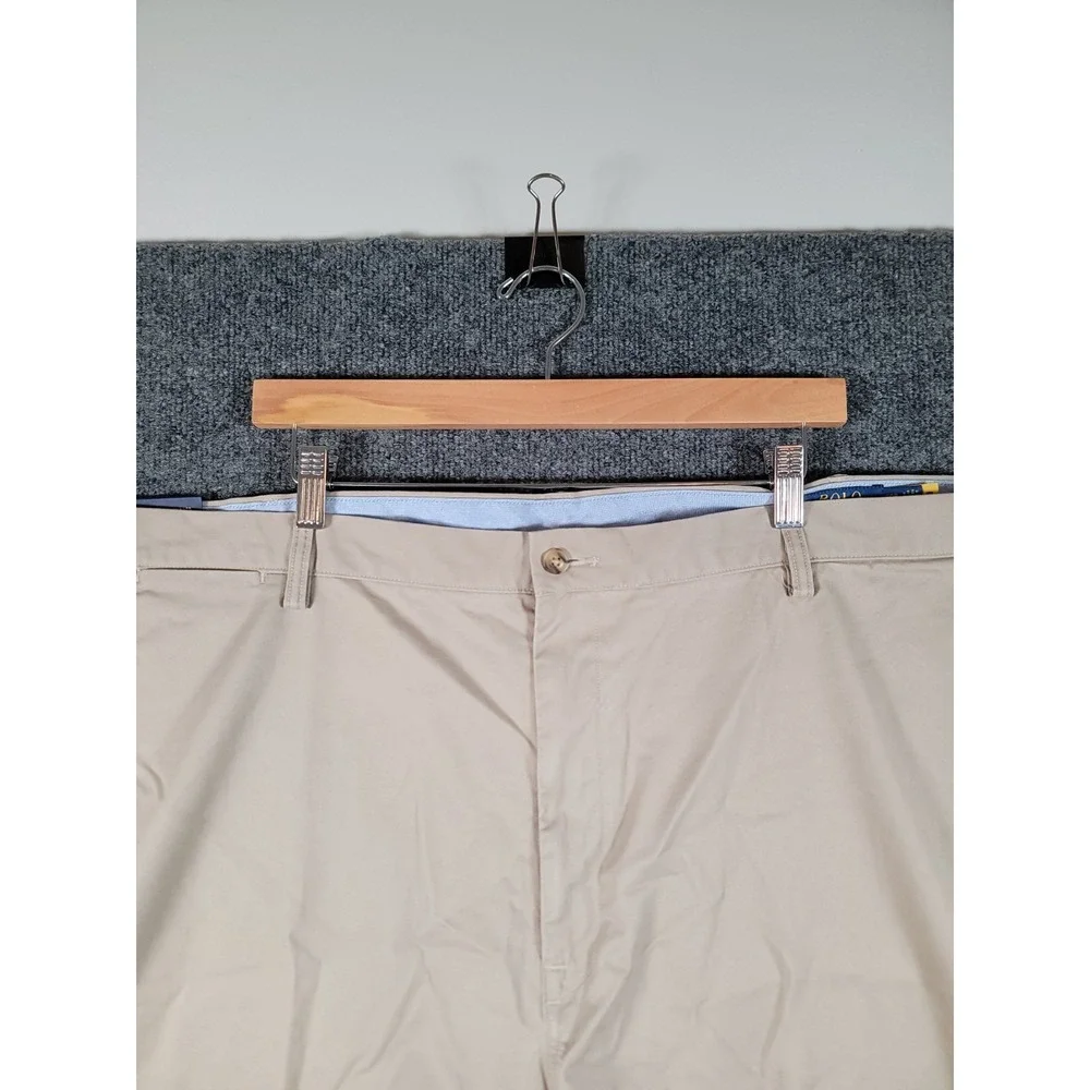 NWT Polo Ralph Lauren Chino Shorts 50B Beige Cotton Classic Fit 9